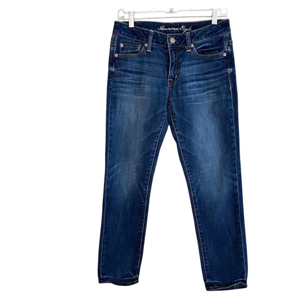 American Eagle Outfitters Stretch‎ Slouchy Blue Women’s Size 0